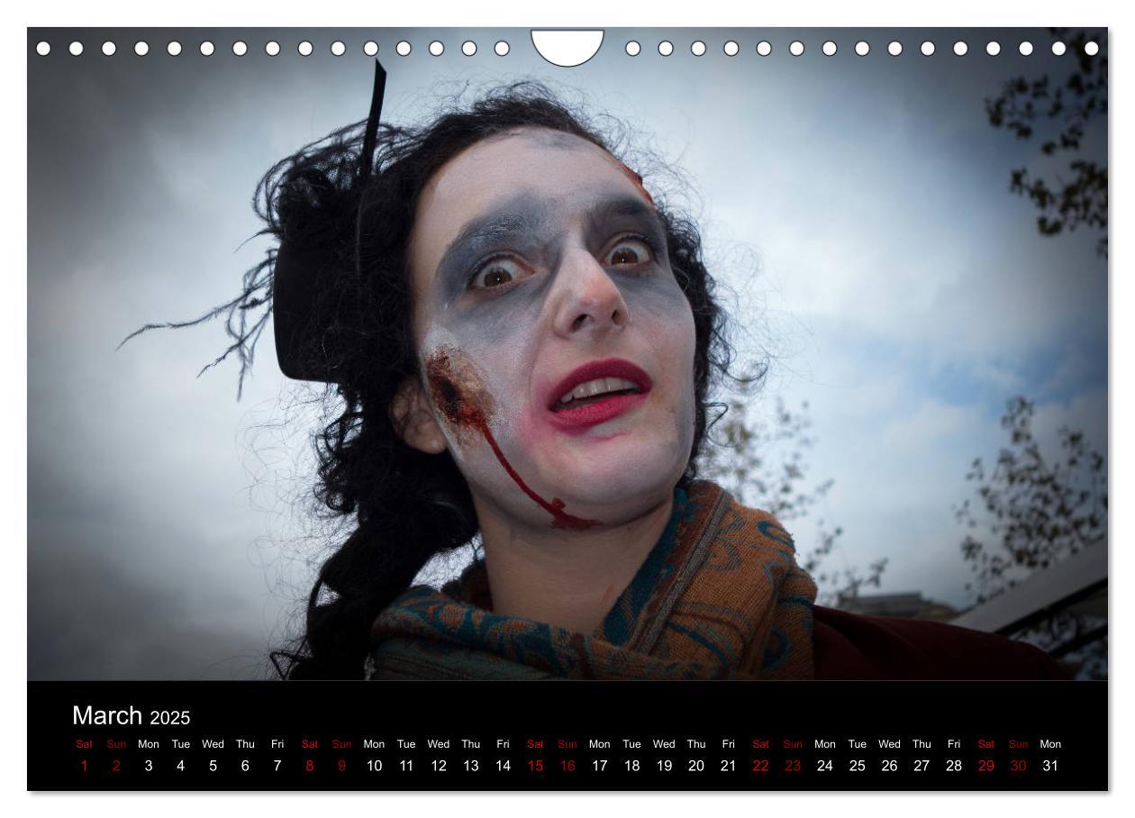 Bild: 9781325945467 | The walking dead (Wall Calendar 2025 DIN A4 landscape), CALVENDO 12...