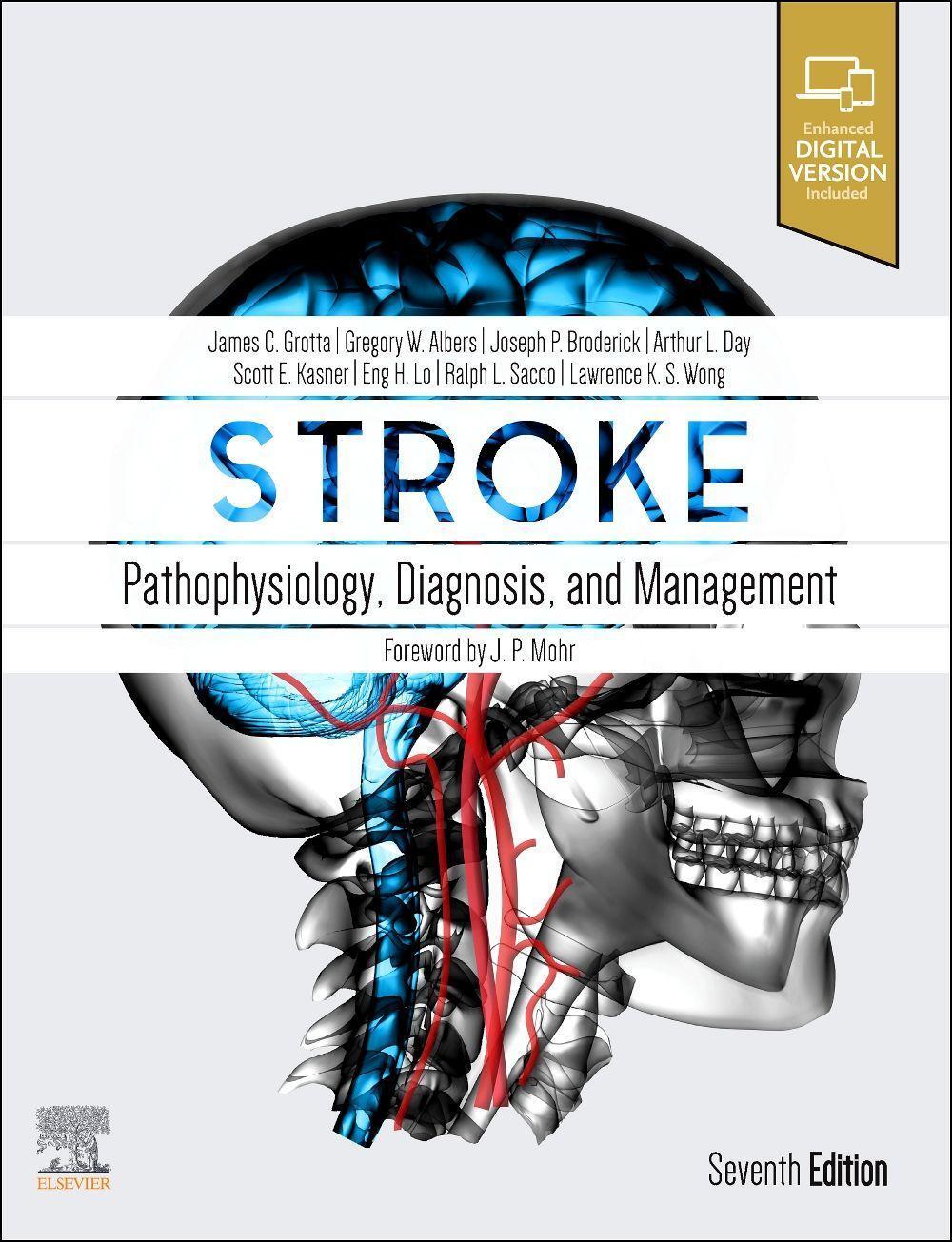 Cover: 9780323694247 | Stroke | Pathophysiology, Diagnosis, and Management | Grotta (u. a.)