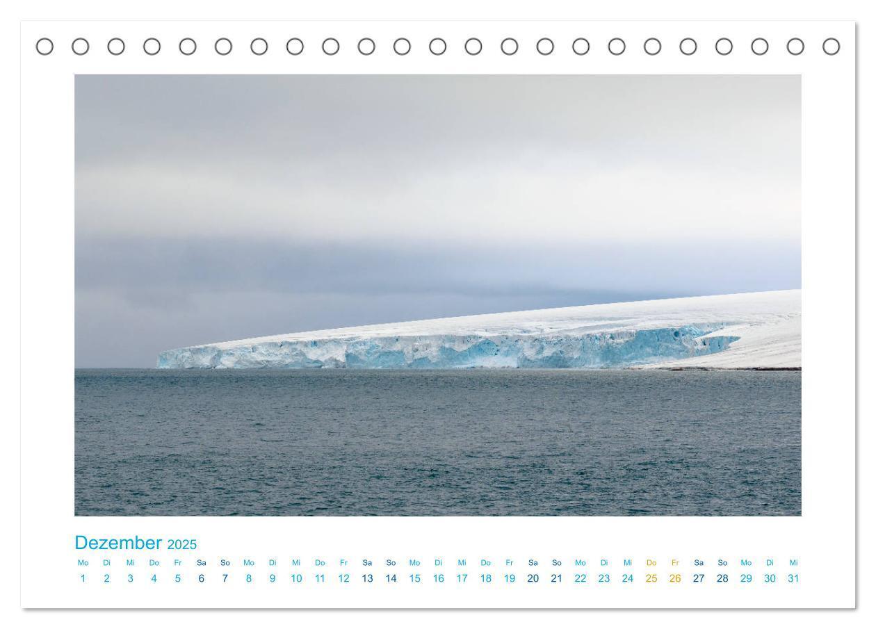 Bild: 9783435338559 | Spitzbergen - Landschaft - Eis - Tierwelt (Tischkalender 2025 DIN...