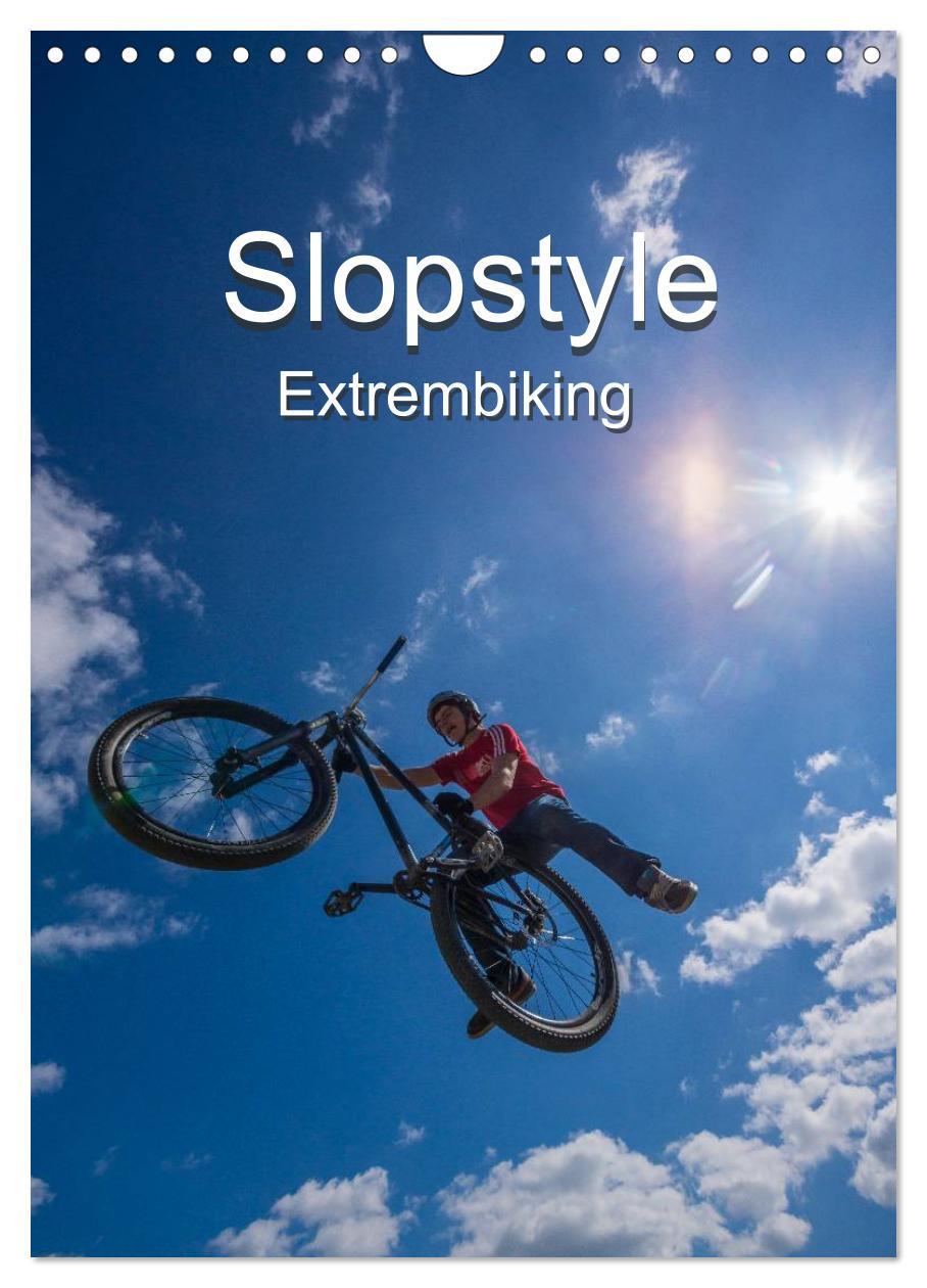 Cover: 9783457053652 | Slopestyle Extrembiking (Wandkalender 2025 DIN A4 hoch), CALVENDO...