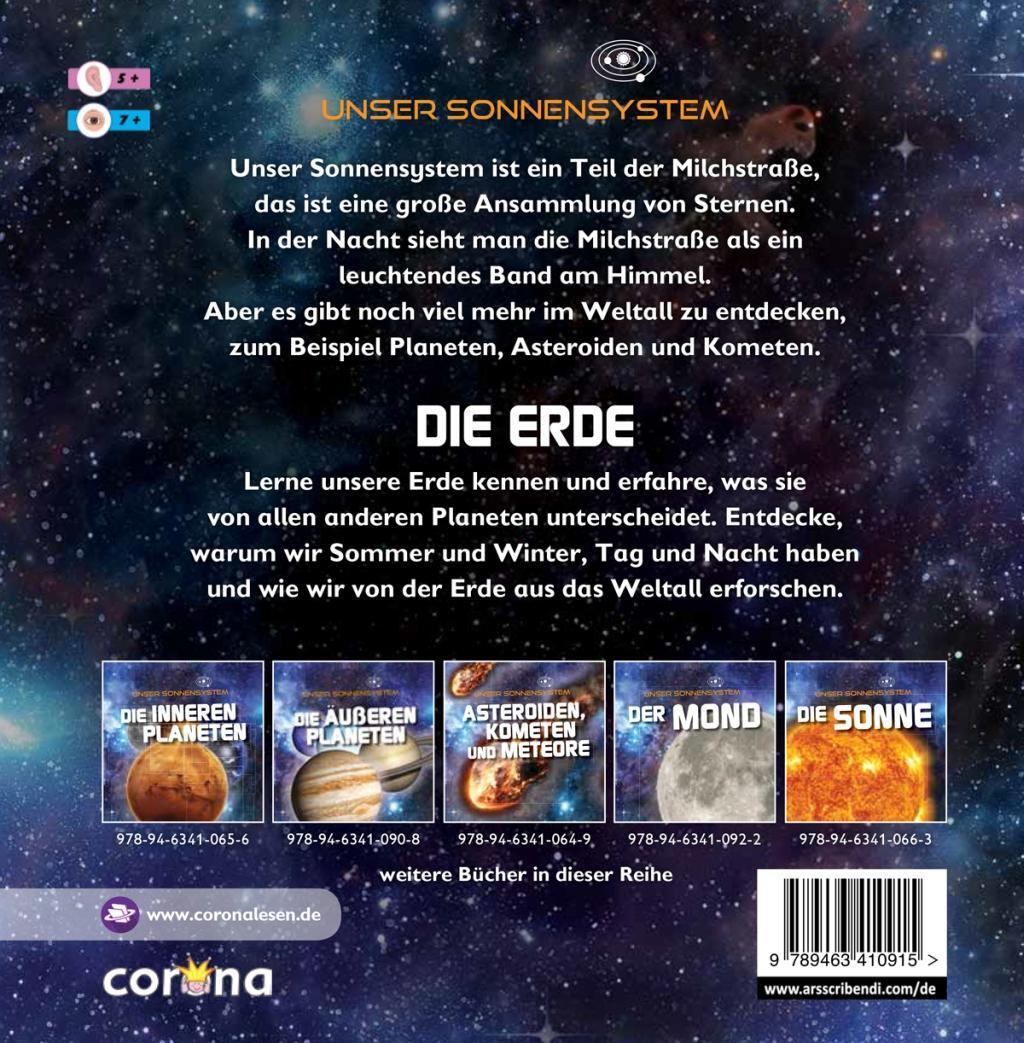 Bild: 9789463410915 | Die Erde | Mary-Jane Wilkins | Buch | Unser Sonnensystem | Deutsch