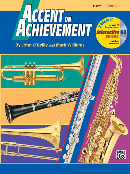 Cover: 38081147543 | Accent On Achievement, Book 1 (Flute) | Mark Williams_John O'Reilly