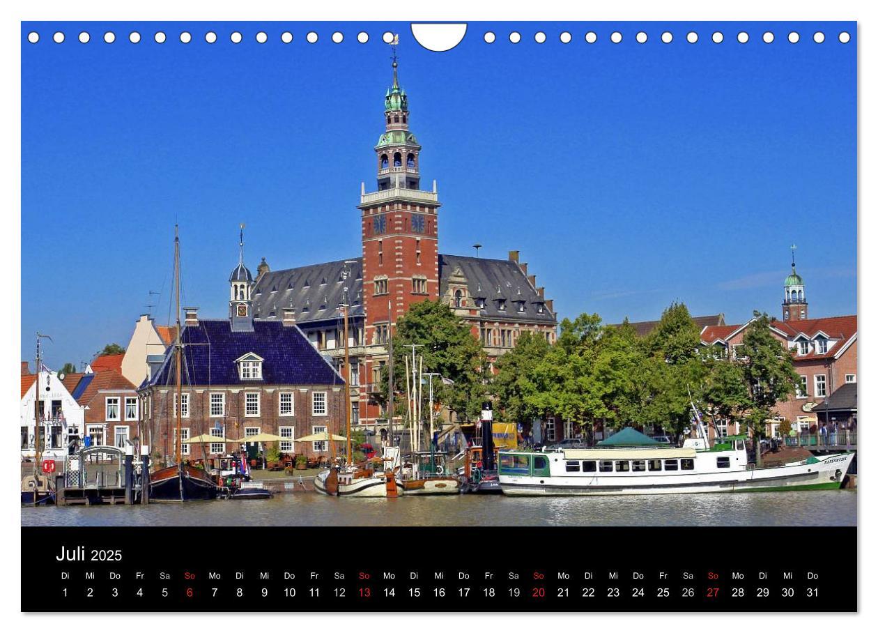 Bild: 9783435822690 | Ostfriesland (Wandkalender 2025 DIN A4 quer), CALVENDO Monatskalender