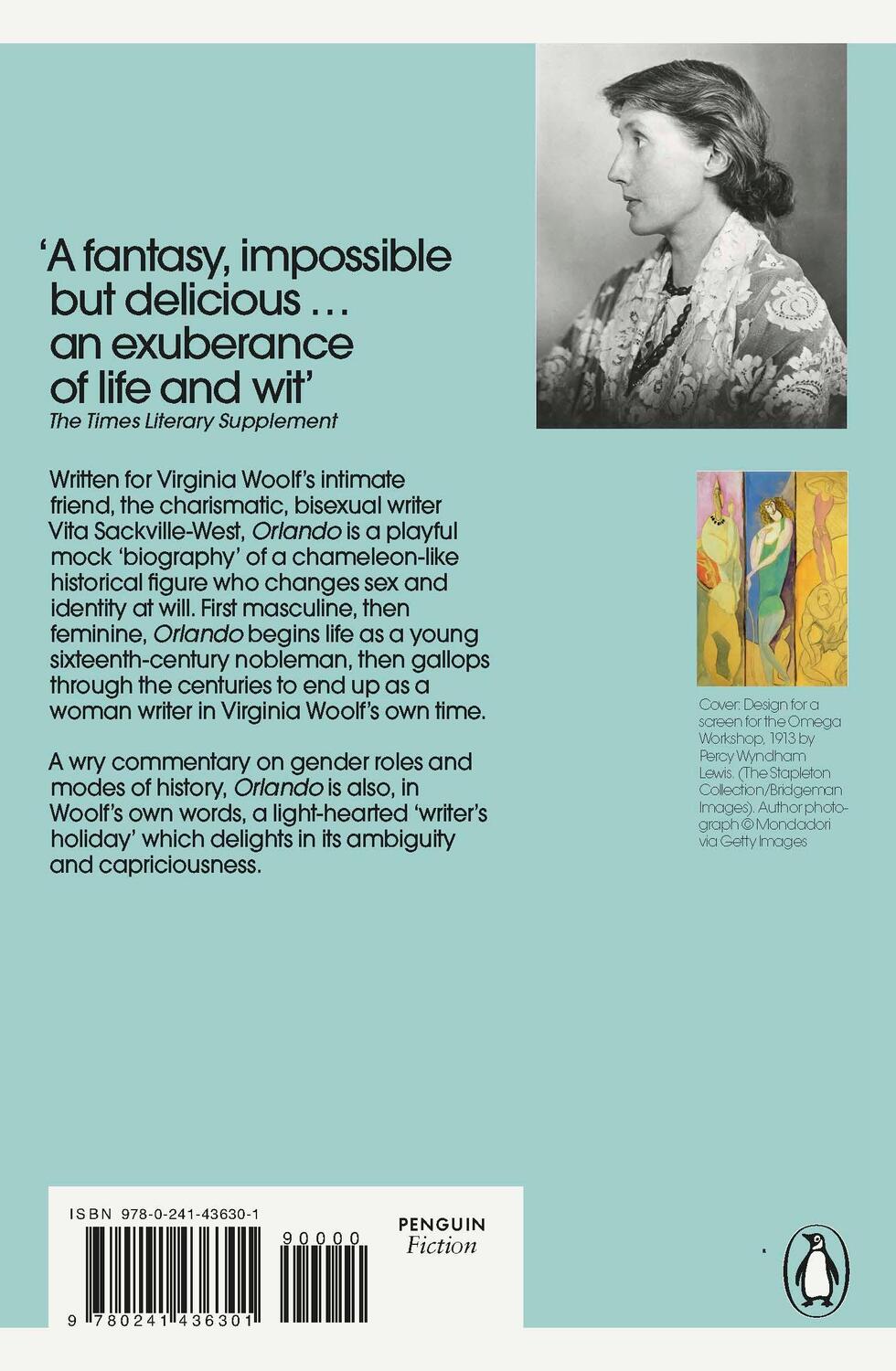 Rückseite: 9780241436301 | Orlando | Virginia Woolf | Taschenbuch | Penguin Modern Classics