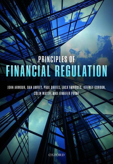 Cover: 9780198786481 | Principles of Financial Regulation | John Armour (u. a.) | Taschenbuch
