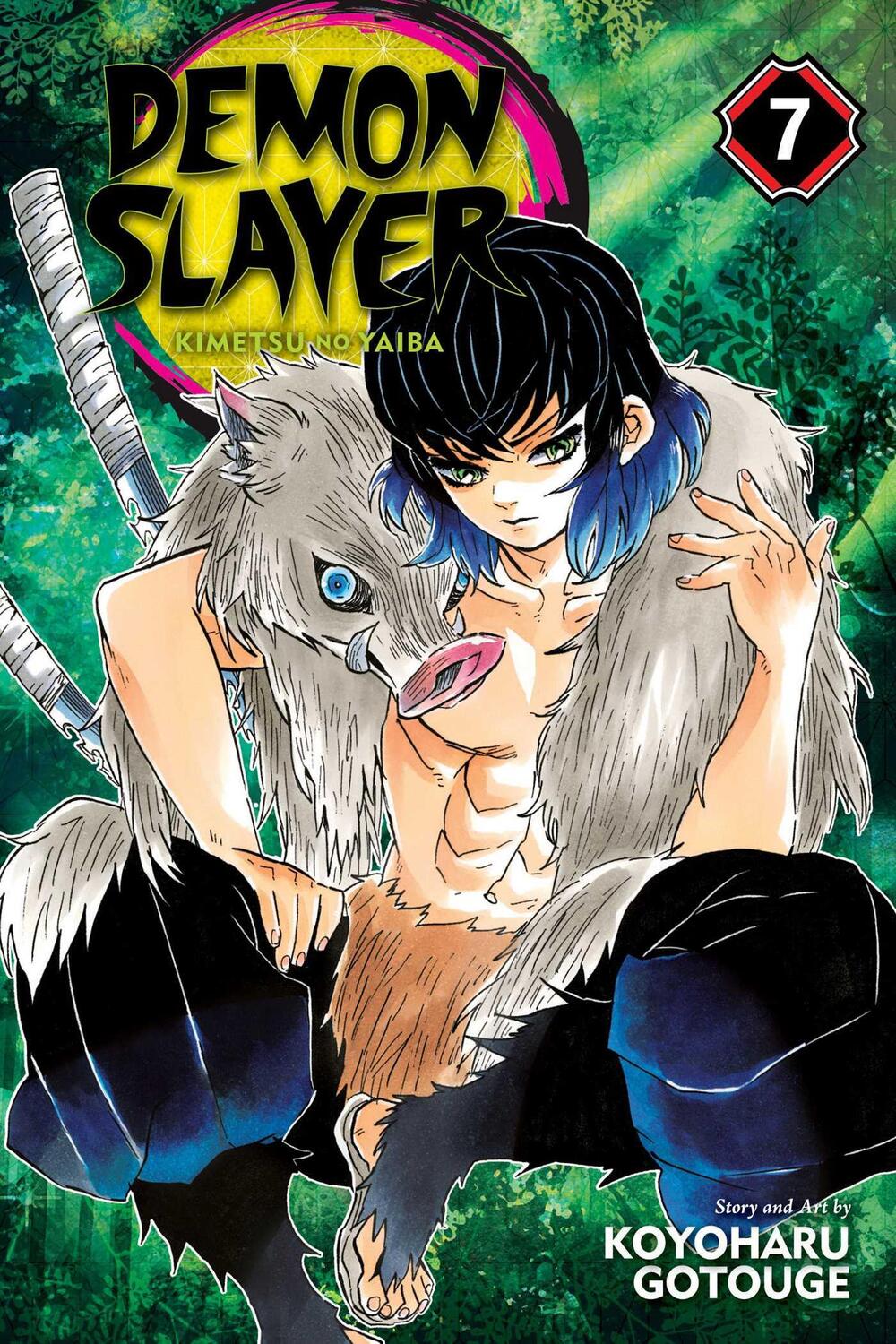 Cover: 9781974704415 | Demon Slayer: Kimetsu No Yaiba, Vol. 7: Volume 7 | Koyoharu Gotouge