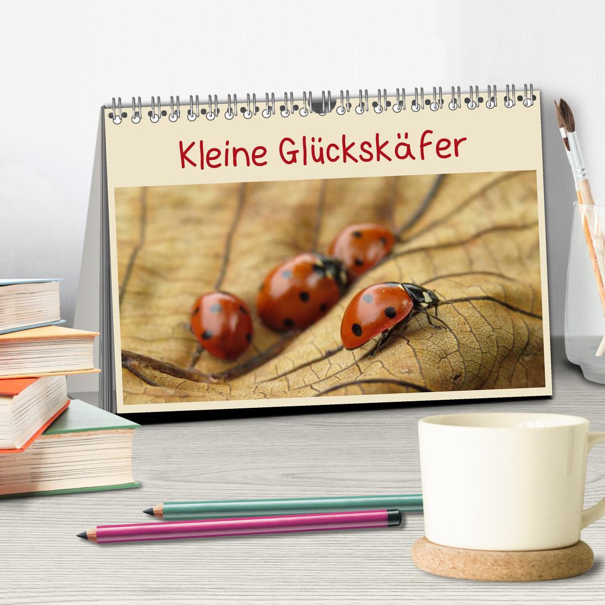 Bild: 9783435707416 | Kleine Glückskäfer (Tischkalender 2025 DIN A5 quer), CALVENDO...