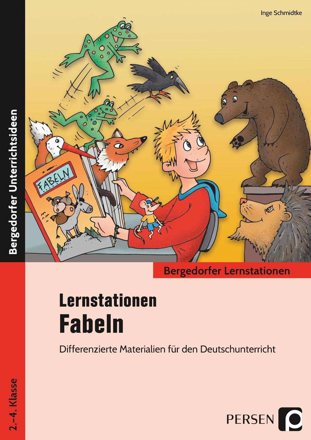 Cover: 9783403203902 | Lernstationen Fabeln | Inge Schmidtke | Broschüre | Deutsch | 2019