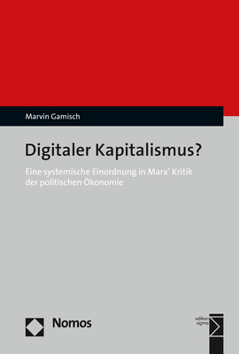 Cover: 9783848783199 | Digitaler Kapitalismus? | Marvin Gamisch | Taschenbuch | 295 S. | 2021