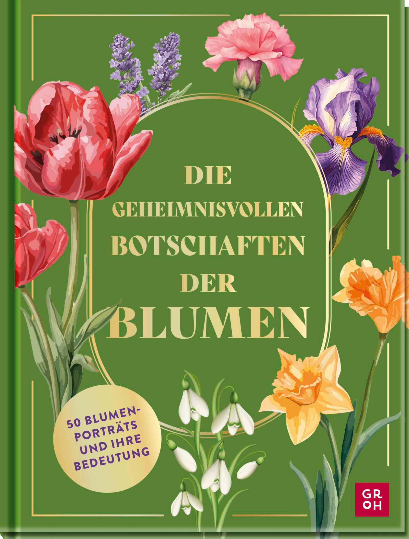 Cover: 9783848502844 | Die geheimnisvollen Botschaften der Blumen | Groh Verlag | Buch | 2025