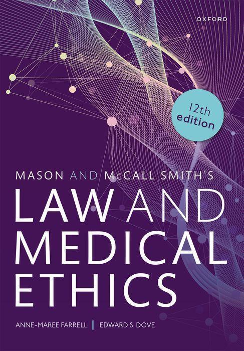Cover: 9780192866226 | Mason and McCall Smith's Law and Medical Ethics | Farrell (u. a.)