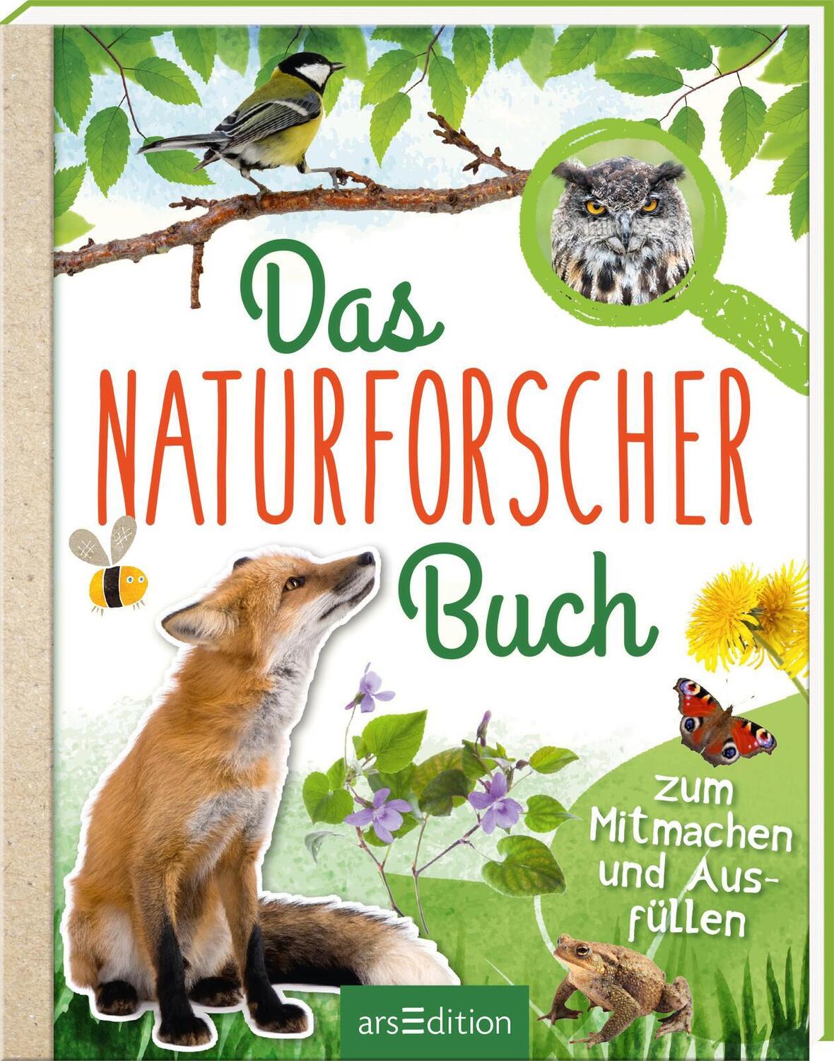 Cover: 9783845818542 | Das Naturforscher-Buch | Zum Mitmachen und Ausfüllen | Anita van Saan