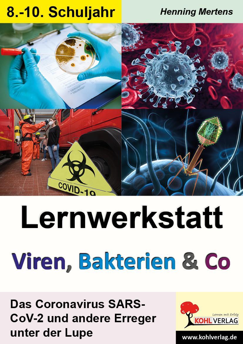 Cover: 9783966241045 | Lernwerkstatt Viren, Bakterien & Co | Henning Mertens | Taschenbuch