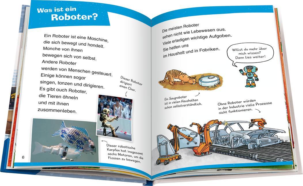 Bild: 9783473600670 | Wieso? Weshalb? Warum? Erstleser, Band 14: Roboter | Annette Neubauer