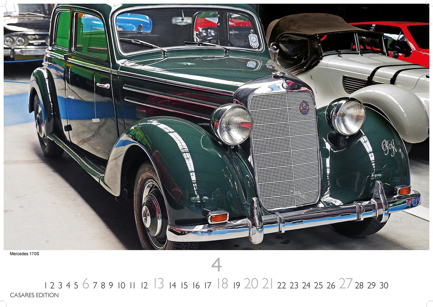 Bild: 9781835241011 | Mercedes Classic Cars 2025 S 24x35cm | Kalender | 14 S. | Deutsch