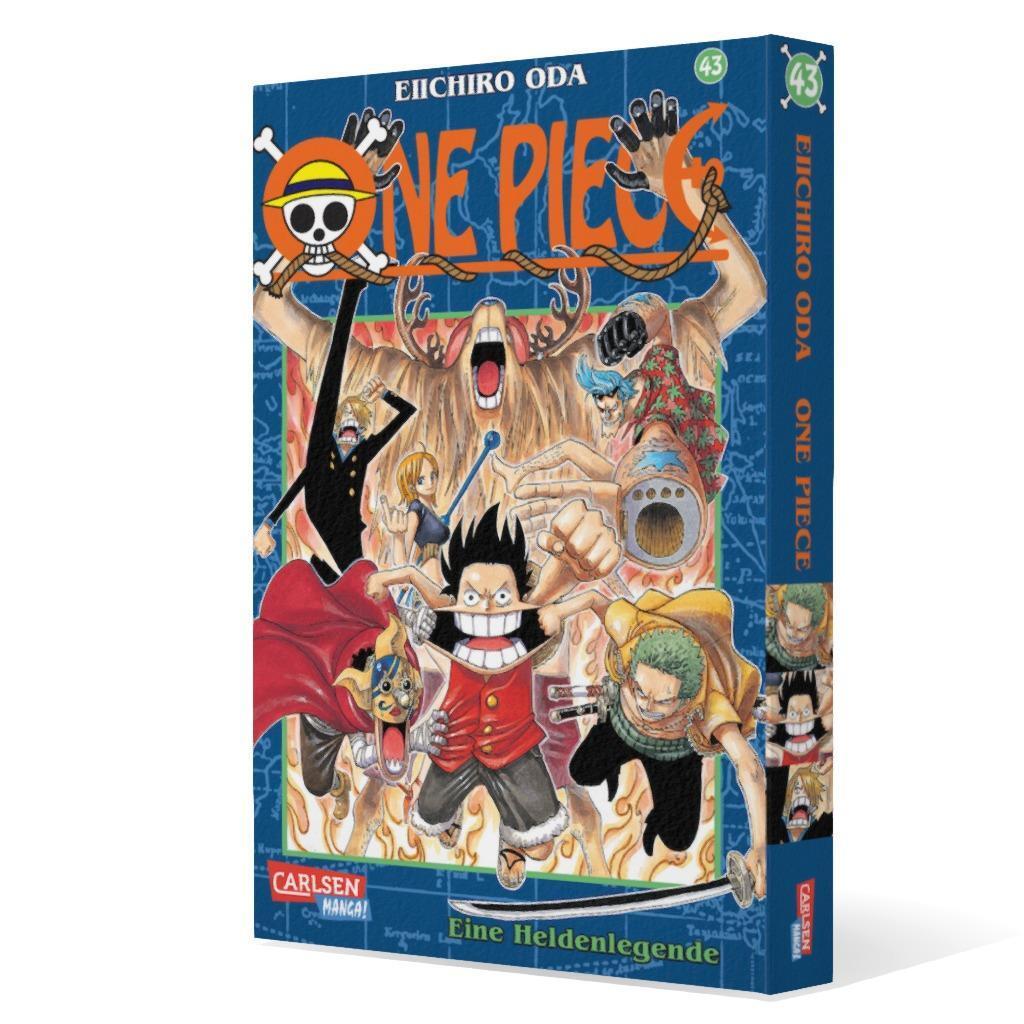 Bild: 9783551758132 | One Piece 43. Eine Heldenlegende | Eiichiro Oda | Taschenbuch | 224 S.