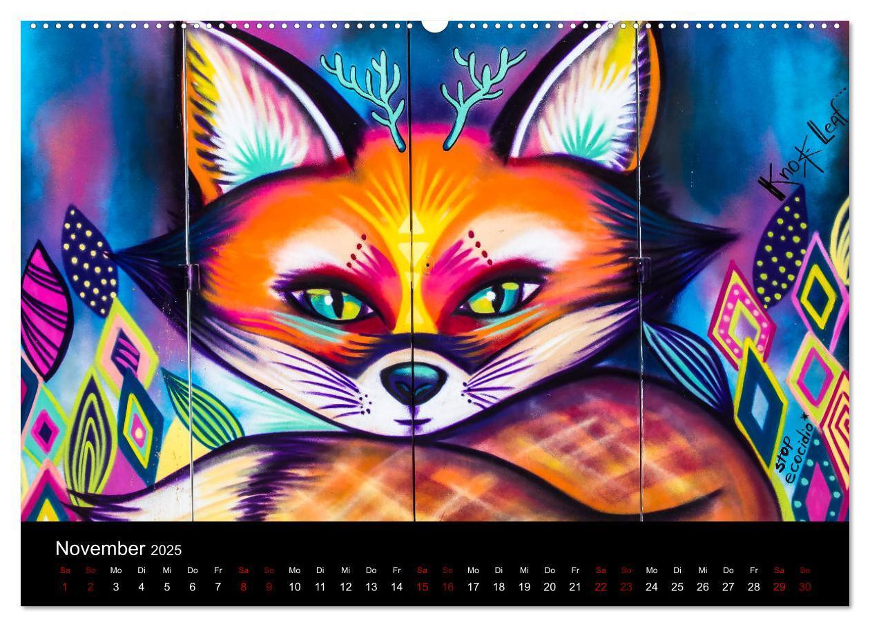 Bild: 9783435404759 | Graffiti und Street Art in La Paz (Wandkalender 2025 DIN A2 quer),...