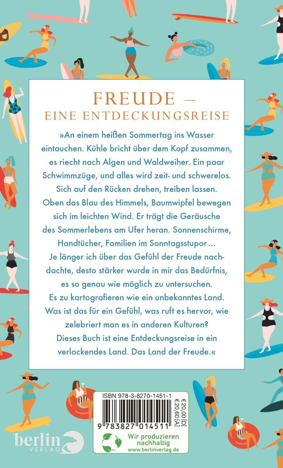 Rückseite: 9783827014511 | Freude | Angela Köckritz | Buch | Deutsch | 2022 | Berlin Verlag