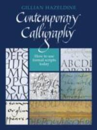 Cover: 9780709087458 | Contemporary Calligraphy | How to use formal scripts today | Hazeldine