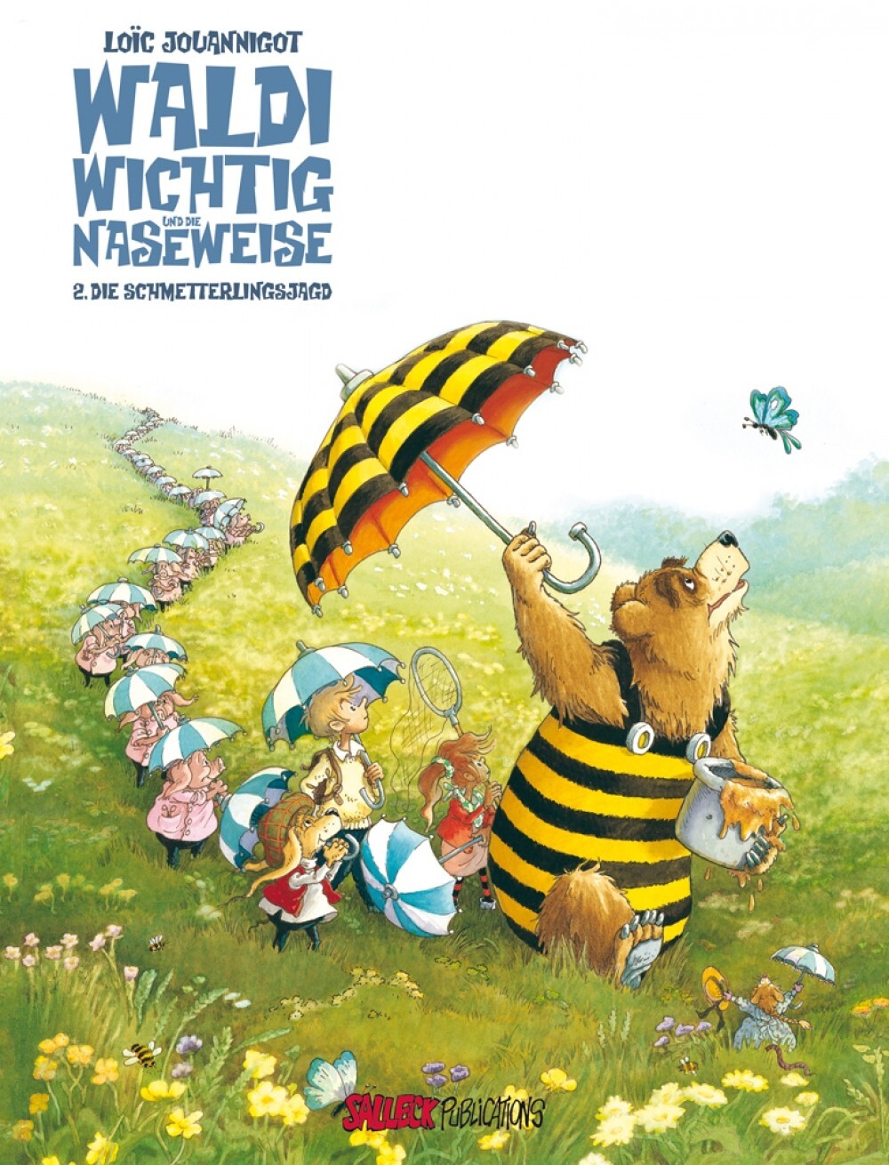 Cover: 9783899085136 | Waldi Wichtig und die Naseweise 2 | Die Schmetterlingsjagd | Buch