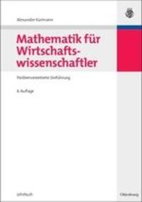 Cover: 9783486587067 | Mathematik für Wirtschaftswissenschaftler | Alexander Karmann | Buch