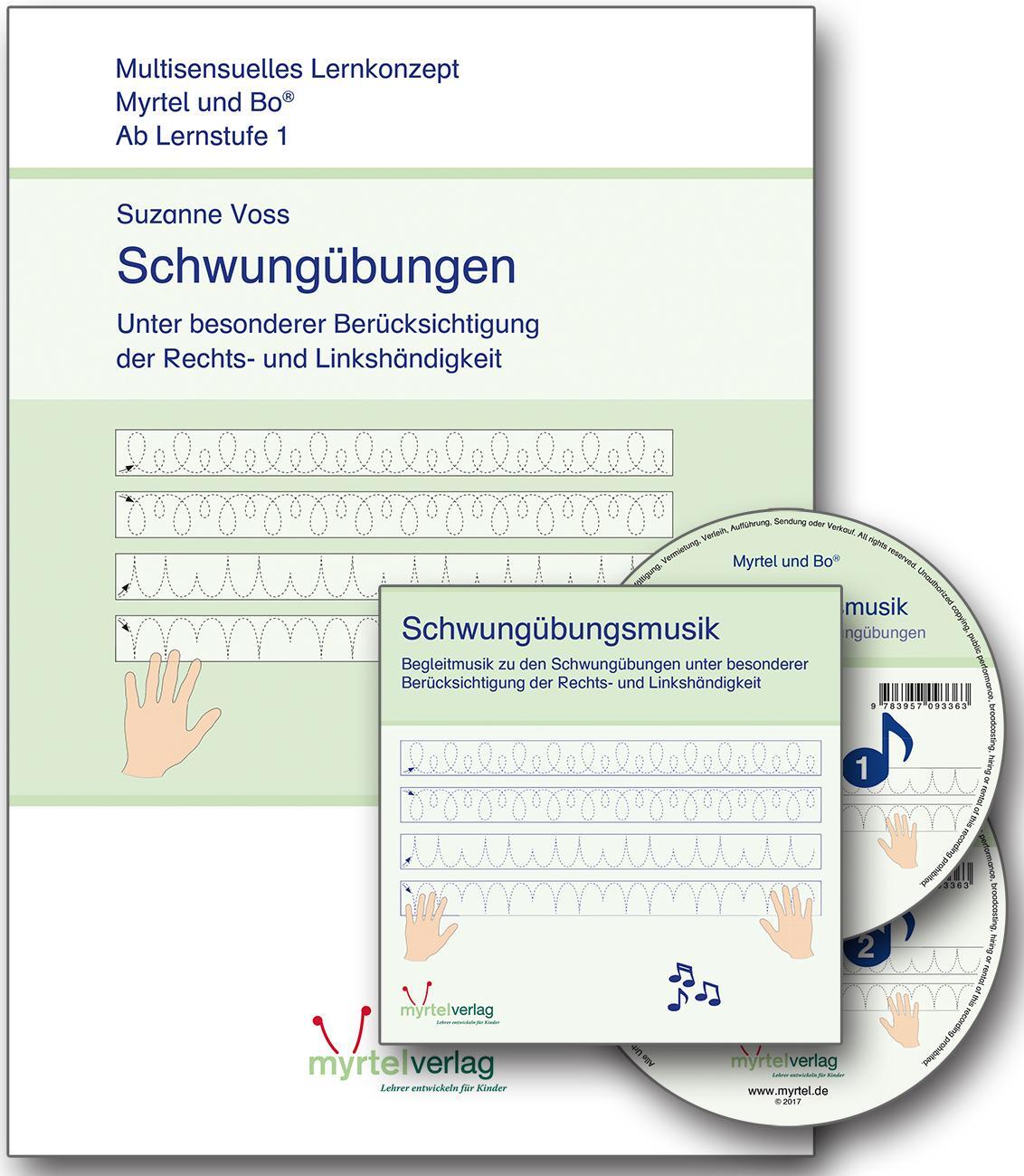 Cover: 9783957093387 | Sparpaket: Schwungübungen Lernstufe 1 | Mit CD | Suzanne Voss | Buch