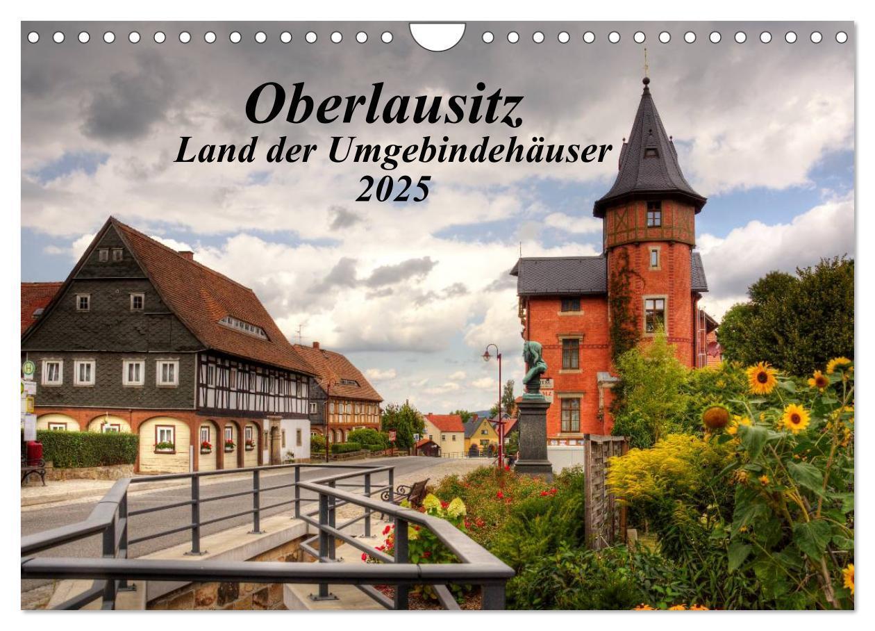 Cover: 9783435676354 | Oberlausitz - Land der Umgebindehäuser (Wandkalender 2025 DIN A4...