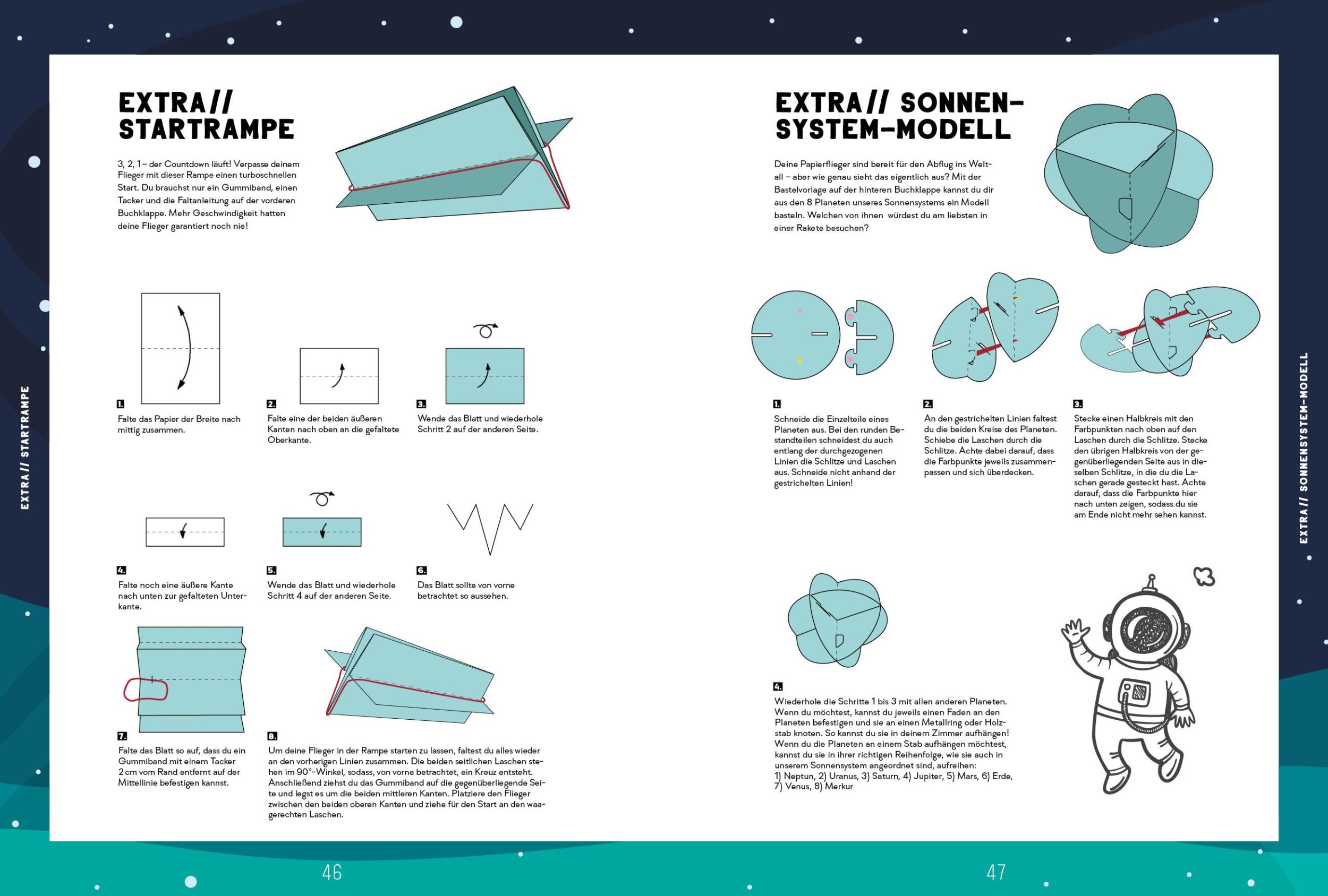 Bild: 9783745912388 | Weltraum-Papierflieger: Mit Faltanleitungen, pfeilschneller...