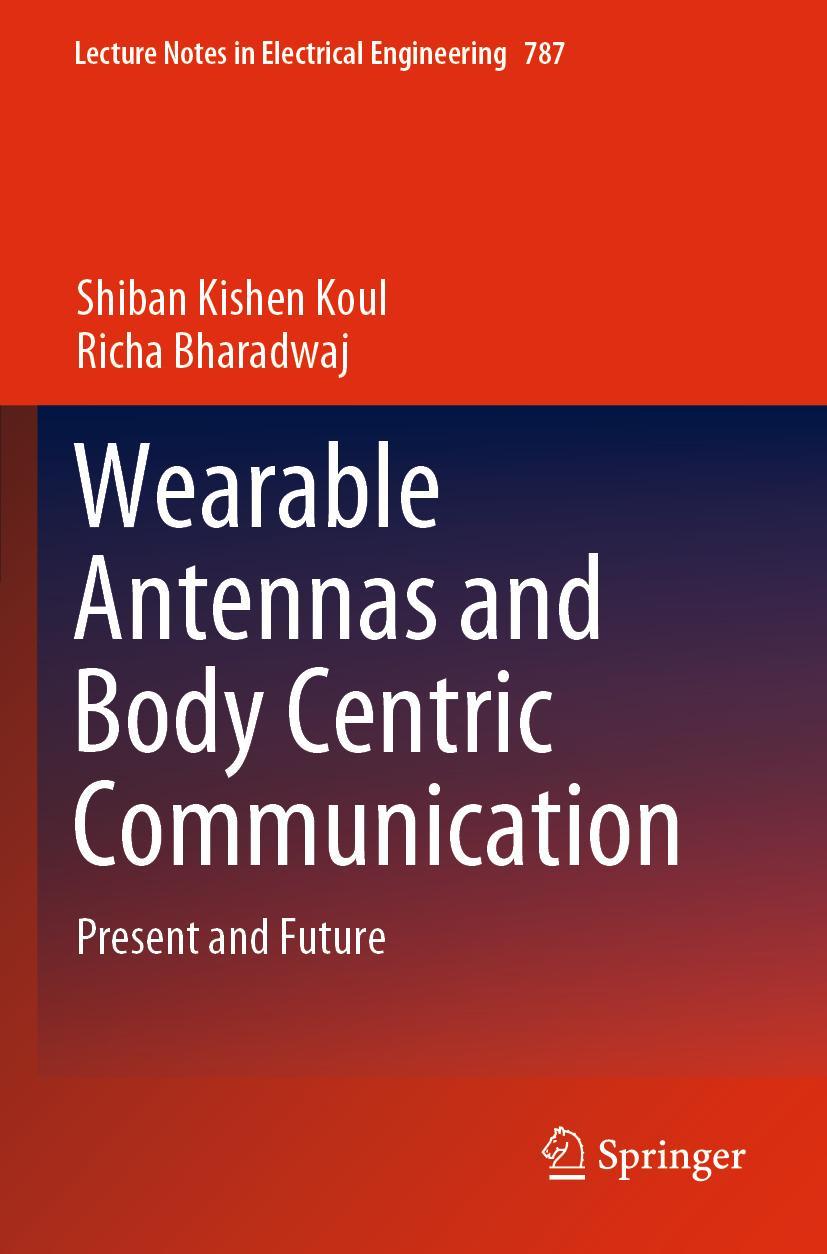 Cover: 9789811639753 | Wearable Antennas and Body Centric Communication | Present and Future