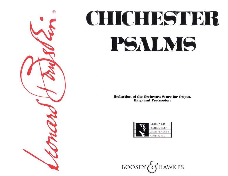 Cover: 9790051102648 | Chichester Psalms | Leonard Bernstein | BH Large Choral | 2004