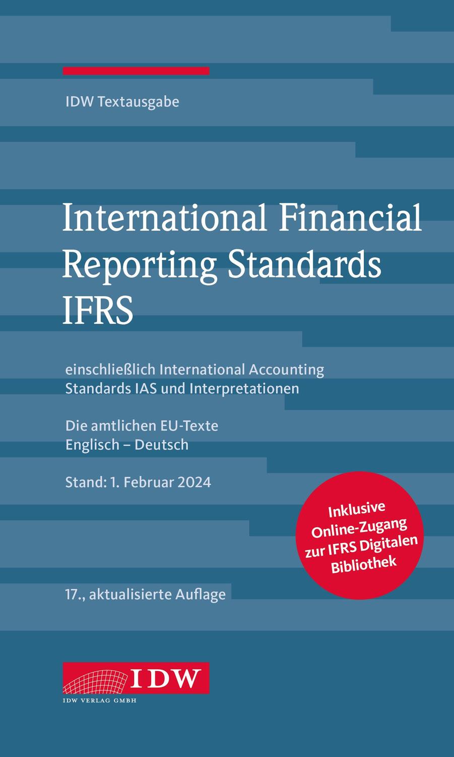 Cover: 9783802129285 | International Financial Reporting Standards IFRS | V. | Bundle | 2024
