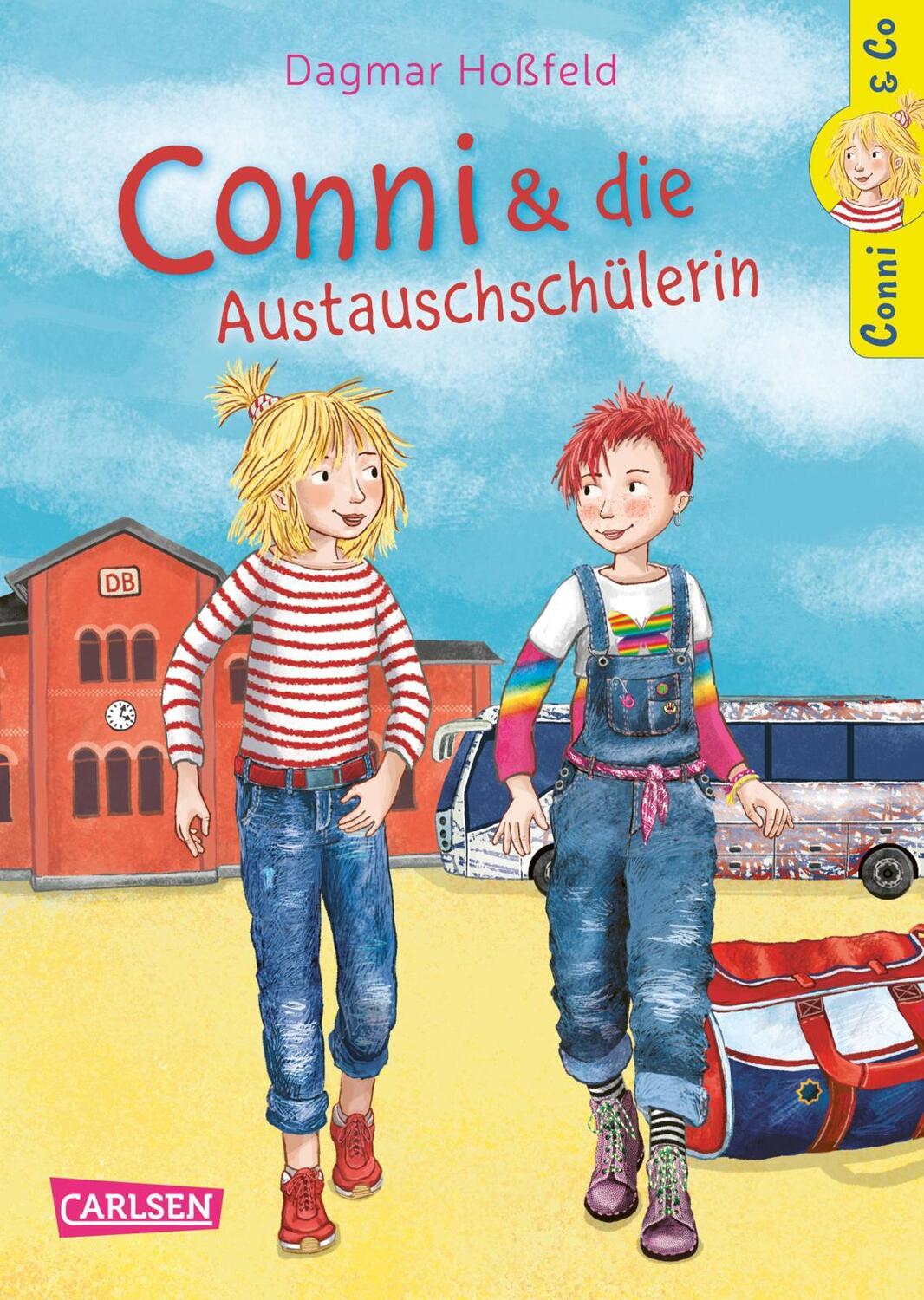 Cover: 9783551558732 | Conni &amp; Co 3: Conni und die Austauschschülerin | Dagmar Hoßfeld | Buch