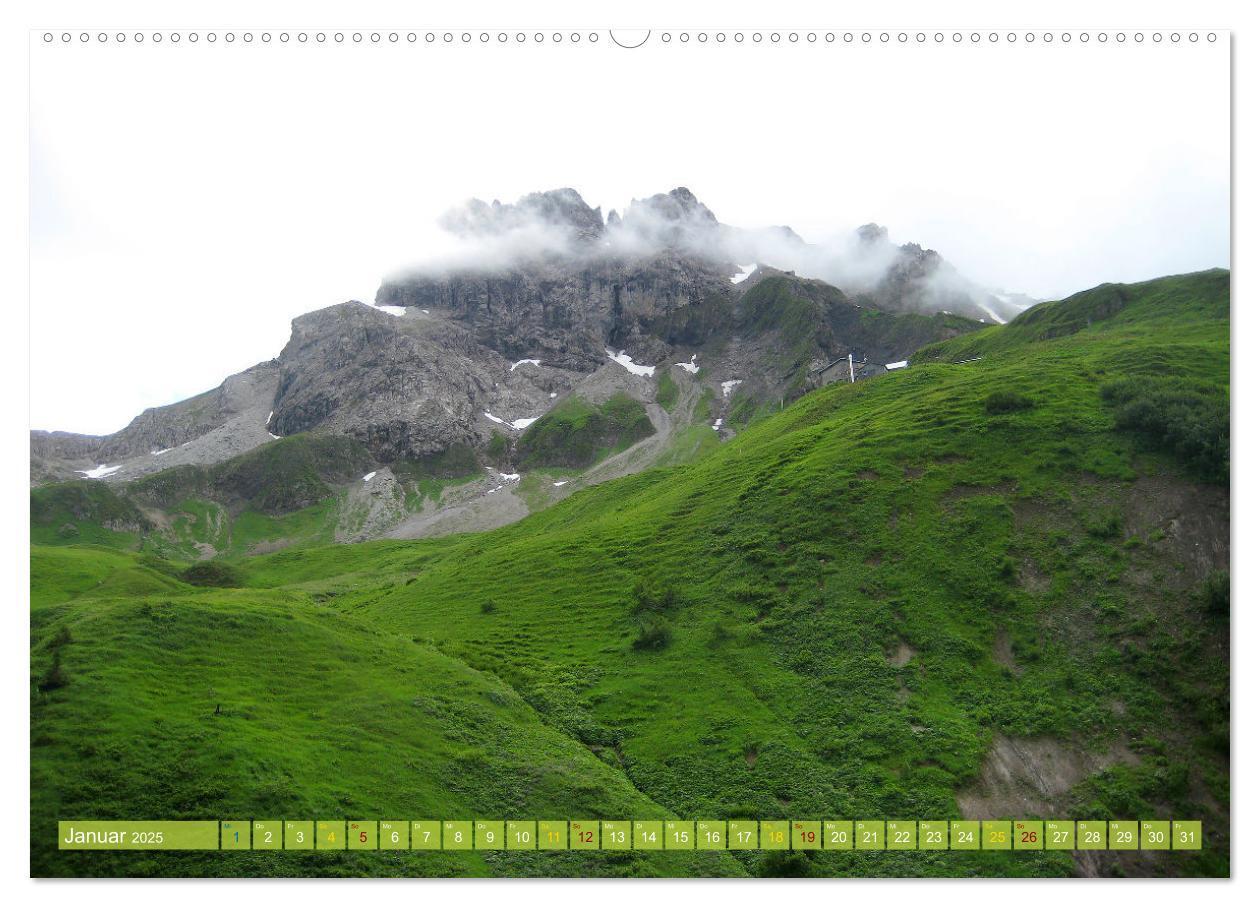 Bild: 9783435003570 | E5 - ZU FUSS ÜBER DIE ALPEN VON OBERSTDORF NACH MERAN (Wandkalender...