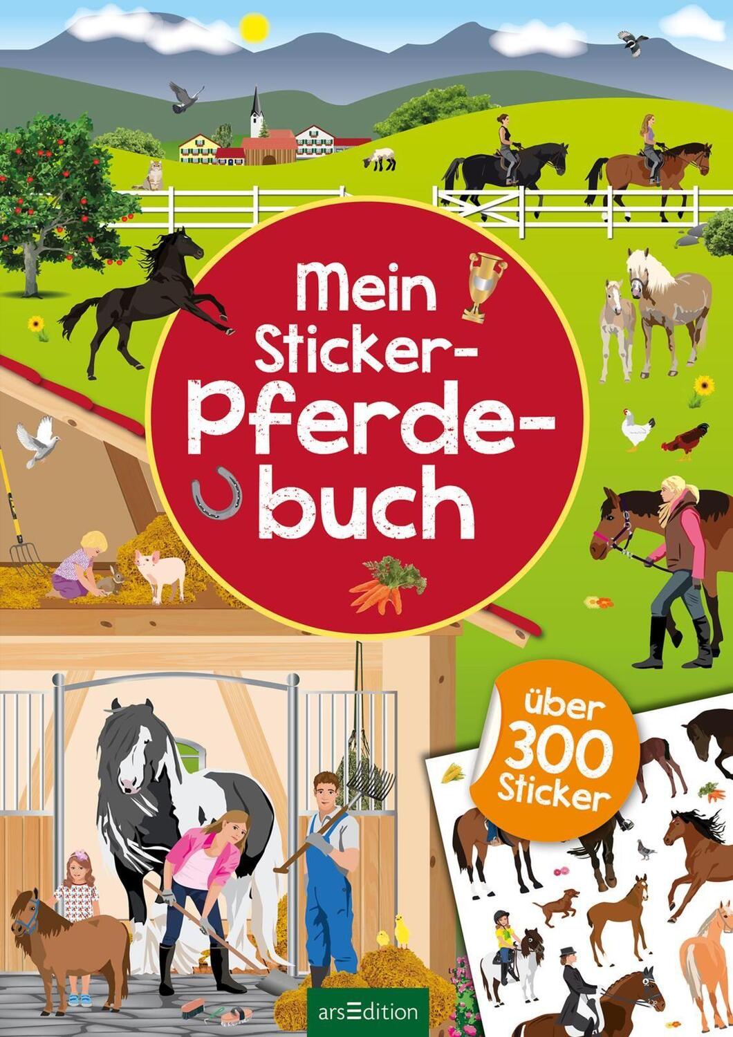 Bild: 9783845813264 | Mein Sticker-Pferdebuch | Taschenbuch | Mein Stickerbuch | 24 S.