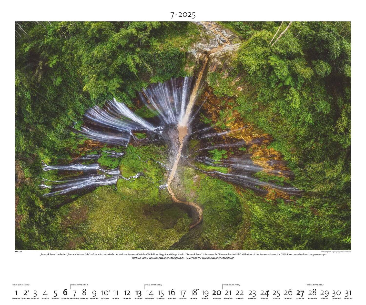 Bild: 4251734300768 | Regenwald 2025 - Bild-Kalender - Poster-Kalender - 60x50 | Rainforest