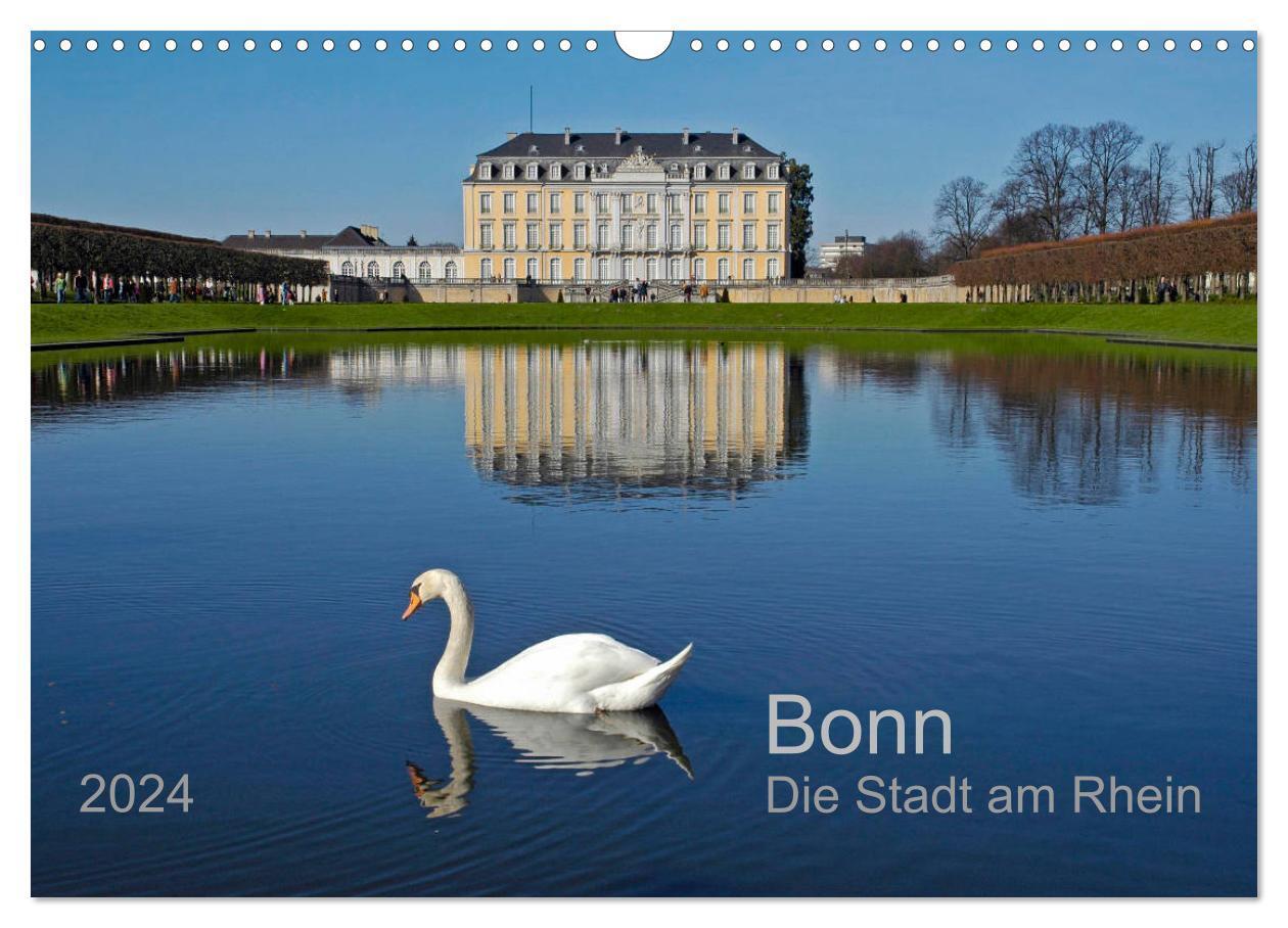 Cover: 9783675855762 | Bonn Die Stadt am Rhein (Wandkalender 2024 DIN A3 quer), CALVENDO...