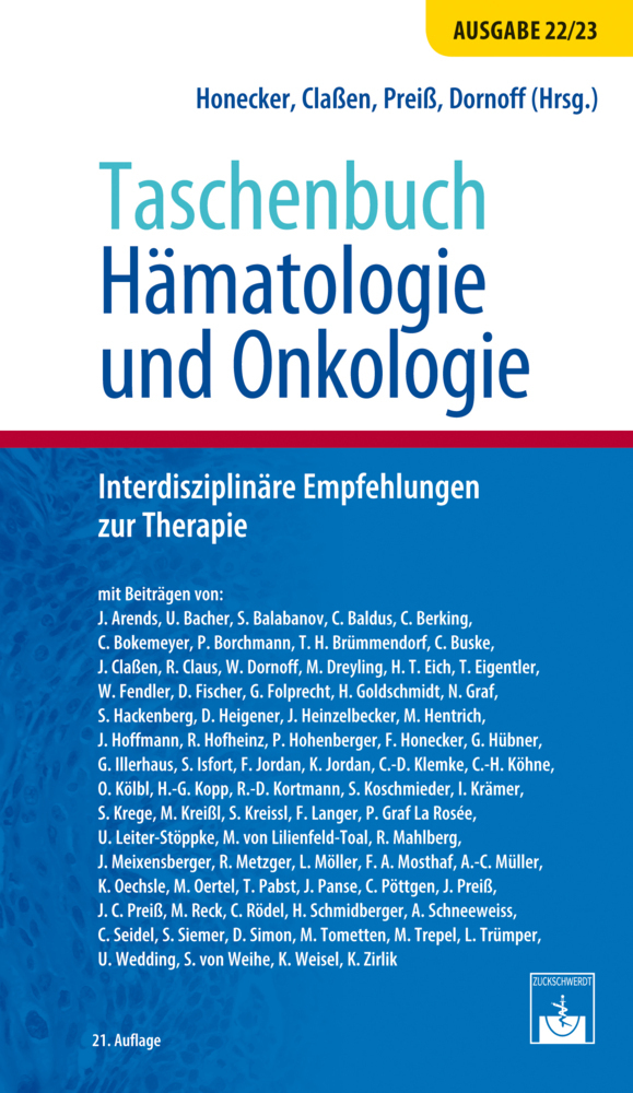 Cover: 9783863713768 | Taschenbuch Hämatologie und Onkologie | Friedemann Honecker (u. a.)
