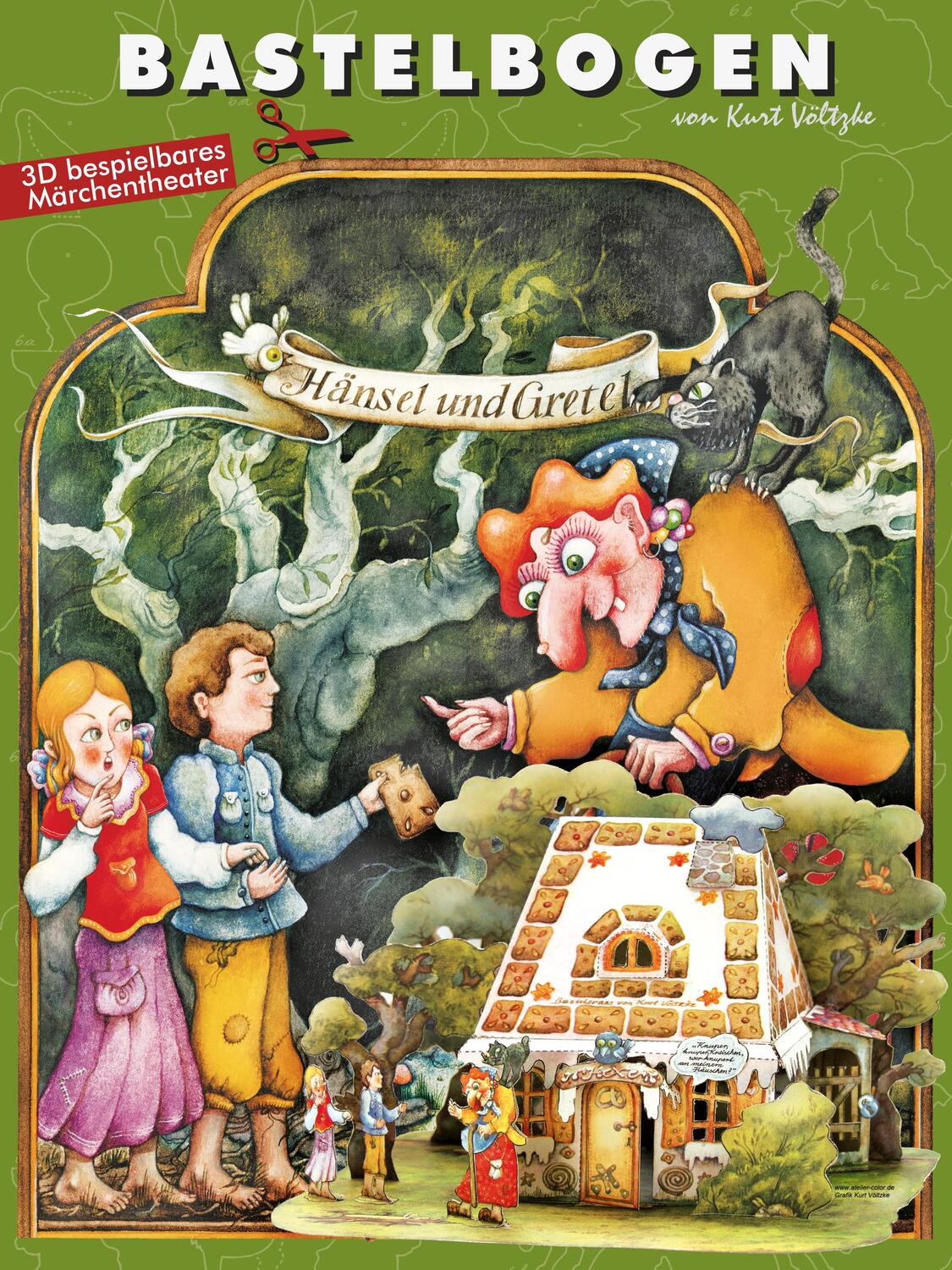 Cover: 4280000272065 | Hänsel und Gretel im Märchenwald | Spiel | Märchen Bastelbogen | 2012