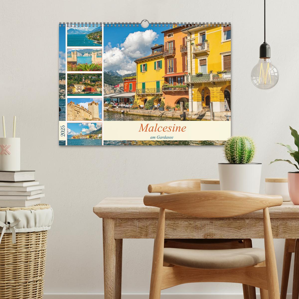 Bild: 9783435013012 | Malcesine am Gardasee (Wandkalender 2025 DIN A3 quer), CALVENDO...