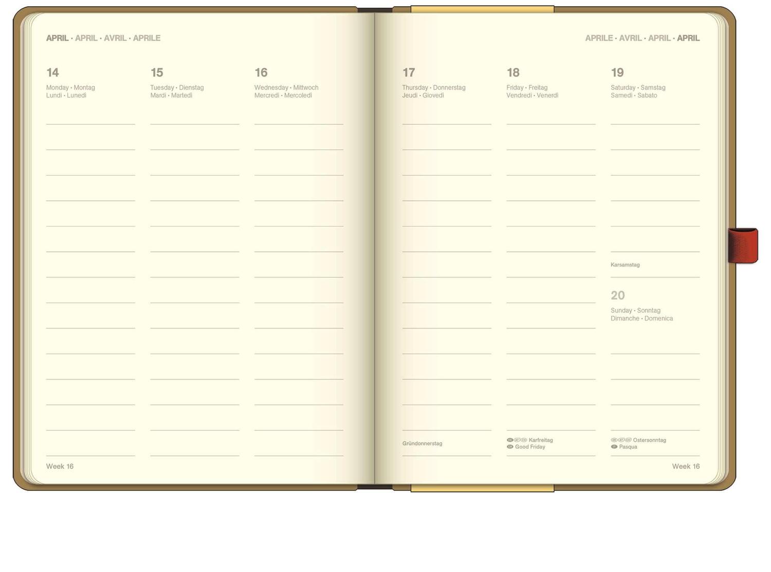 Bild: 4002725994837 | Gustav Klimt 2025 - Buchkalender - Taschenkalender - Kunstkalender...