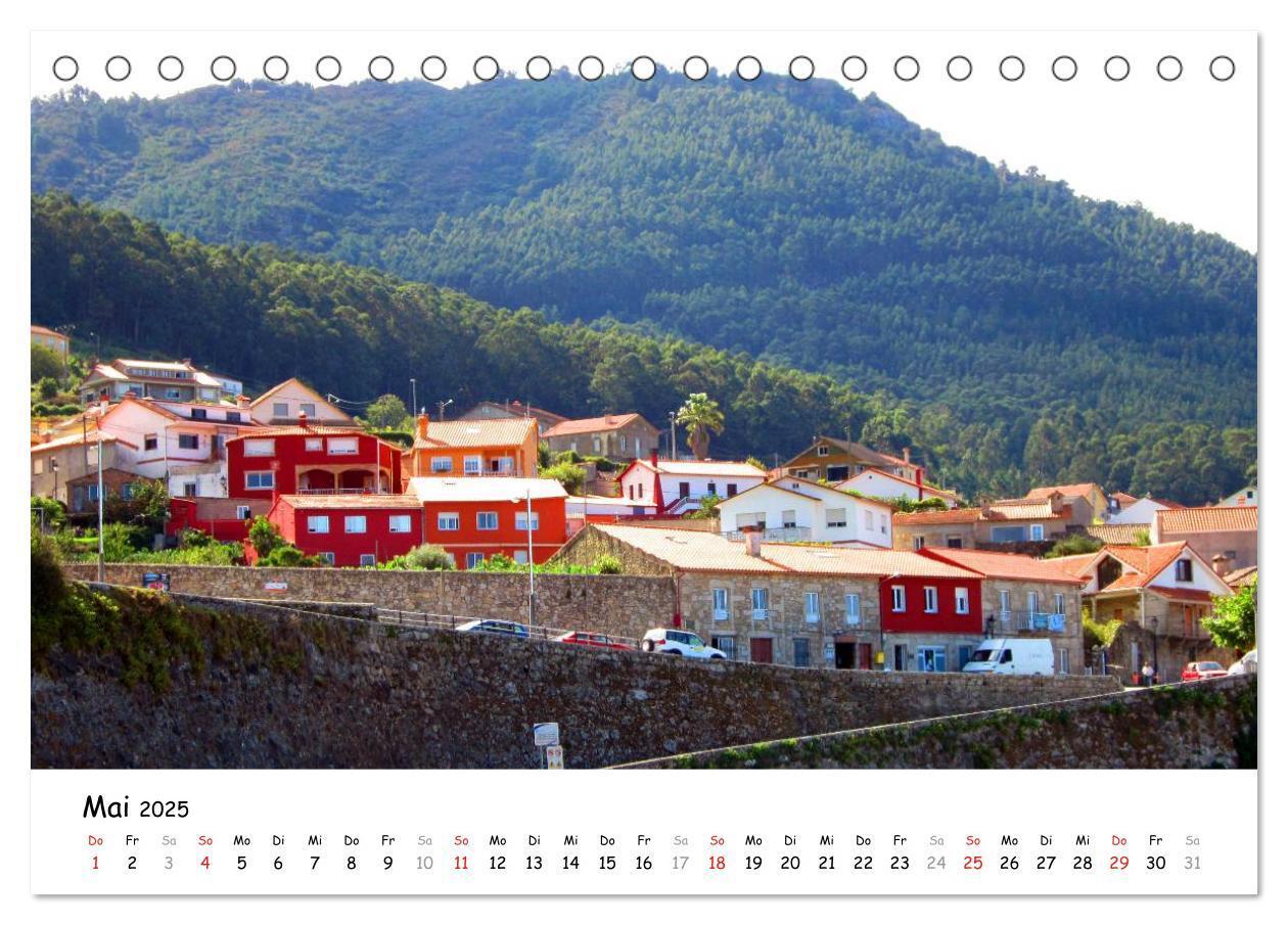 Bild: 9783435557042 | Camino Portugues - Jakobsweg (Tischkalender 2025 DIN A5 quer),...