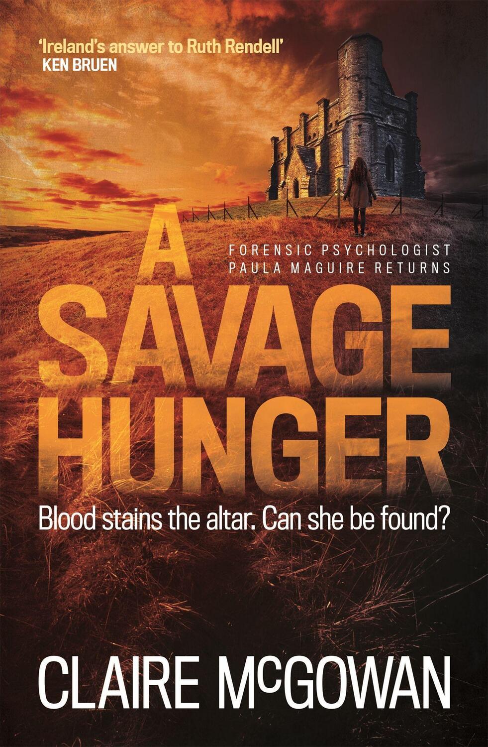 Cover: 9781472228123 | A Savage Hunger (Paula Maguire 4): An Irish Crime Thriller of...