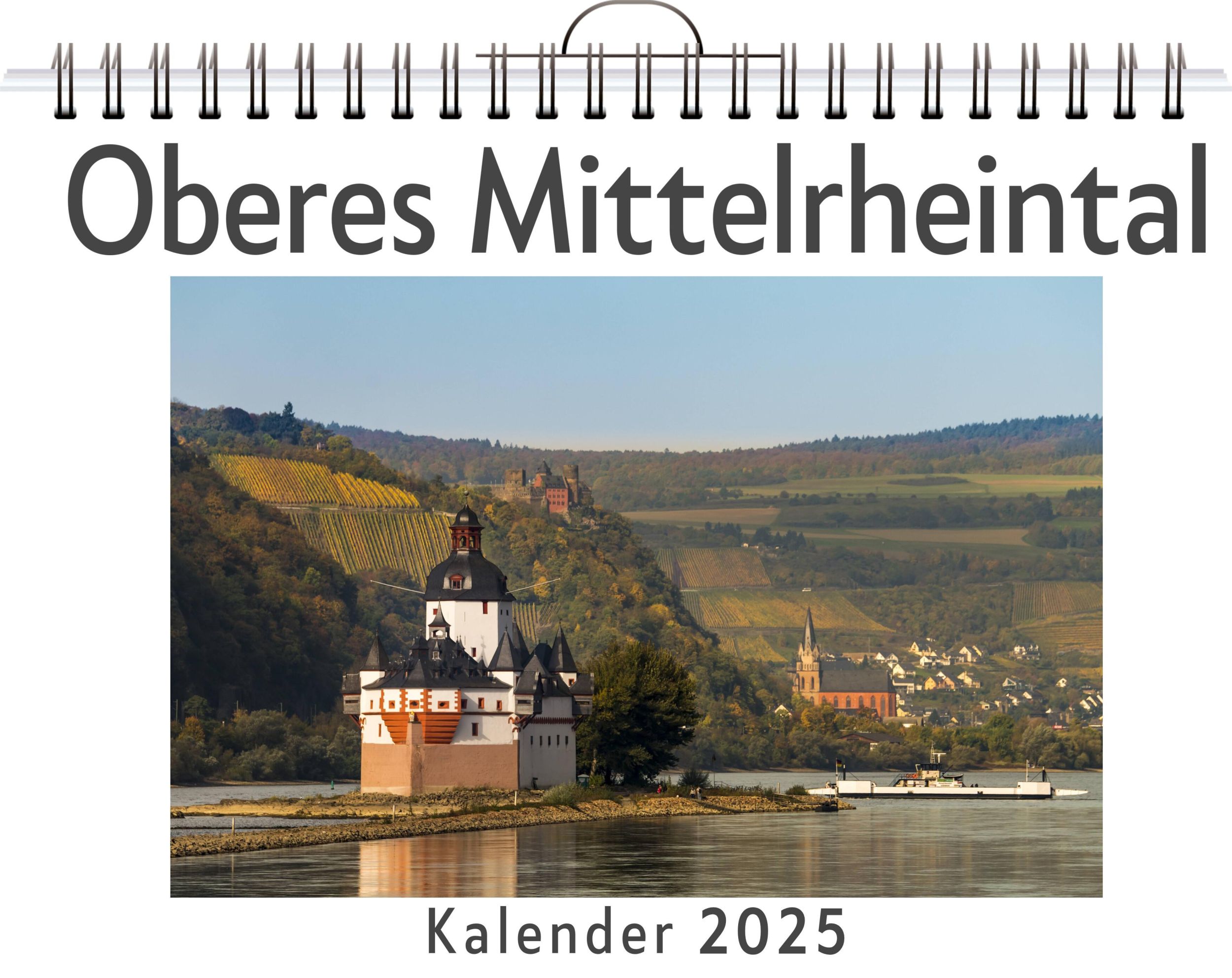 Cover: 9783759133410 | Oberes Mittelrheintal | Laura Huber | Kalender | Kalender | 14 S.