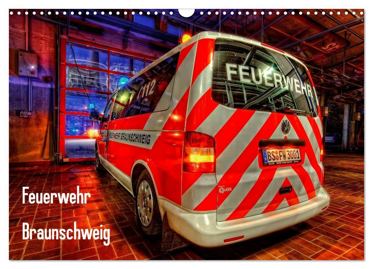 Cover: 9783435816743 | Feuerwehr Braunschweig (Wandkalender 2025 DIN A3 quer), CALVENDO...