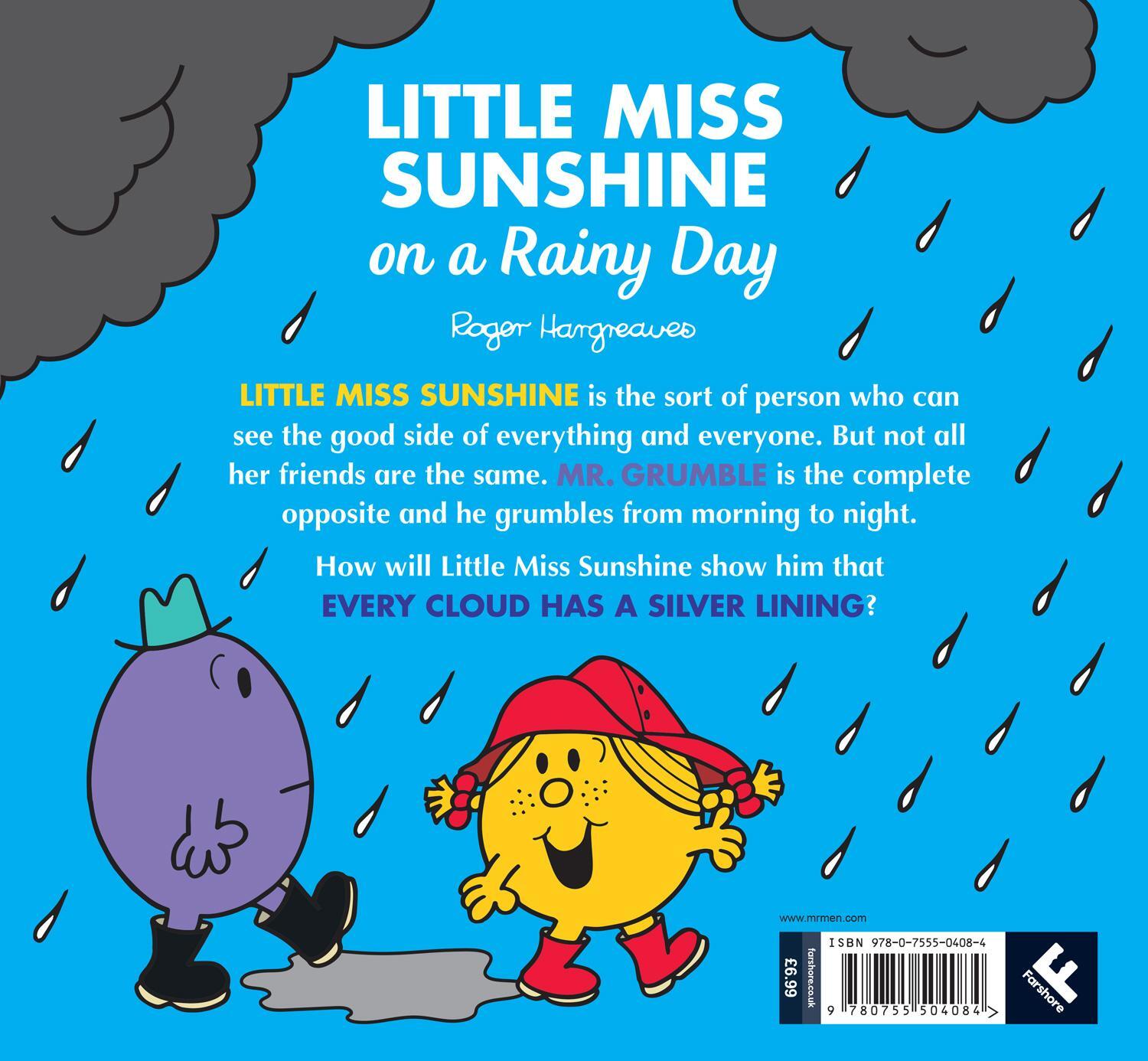 Rückseite: 9780755504084 | Little Miss Sunshine on a Rainy Day | Adam Hargreaves | Taschenbuch