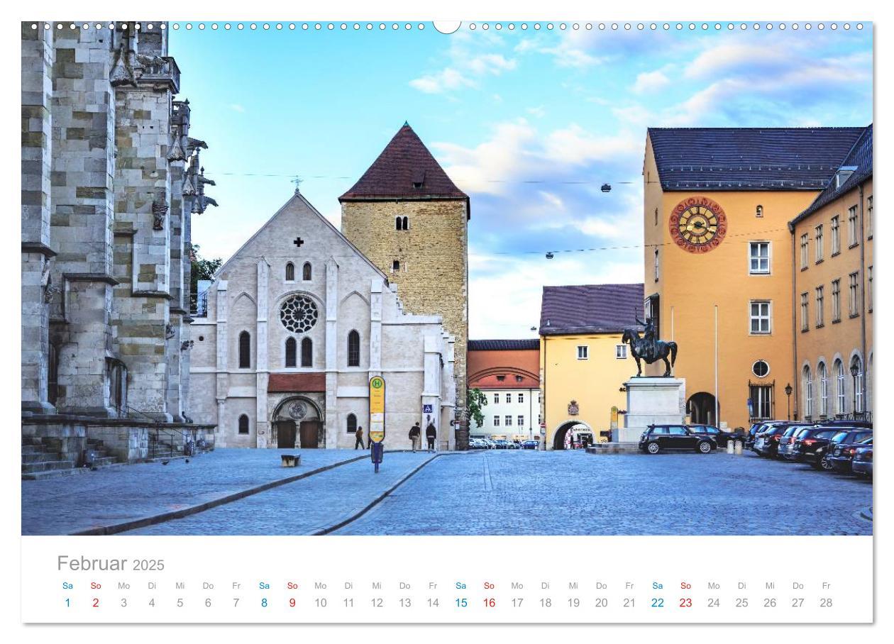 Bild: 9783435477876 | Regensburg - Welterbestadt an der Donau (Wandkalender 2025 DIN A2...