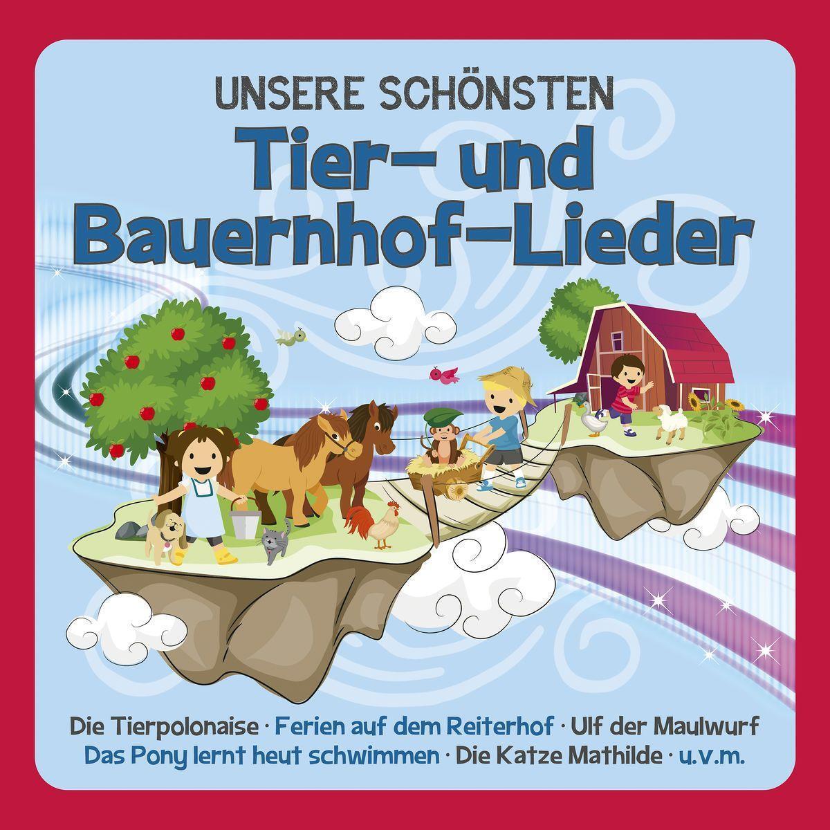 Cover: 602445861941 | Unsere Schönsten Tier-Und Bauernhof-Lieder | Familie Sonntag | CD