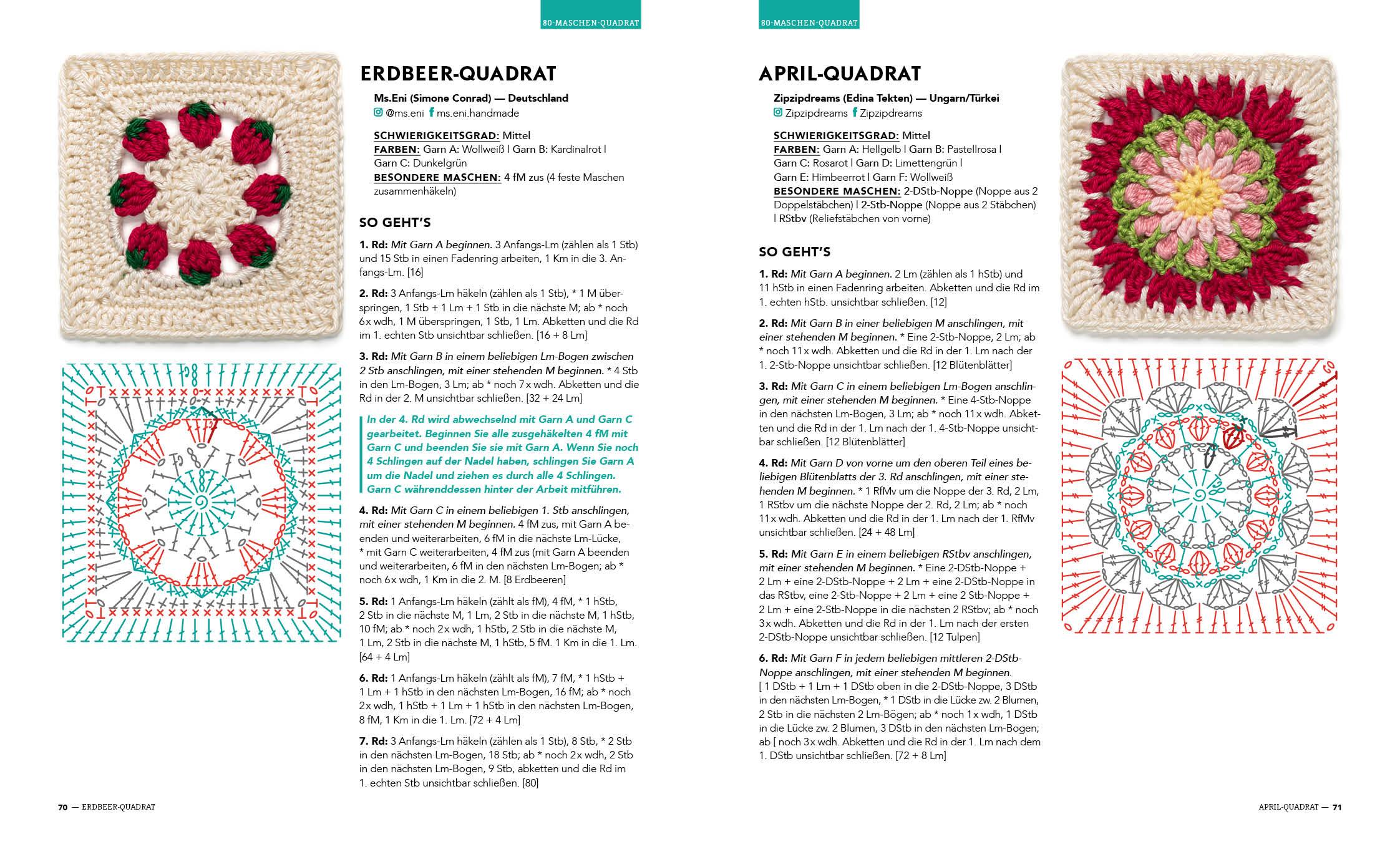 Bild: 9783745909852 | Musterbibel Granny Squares | Taschenbuch | 208 S. | Deutsch | 2022