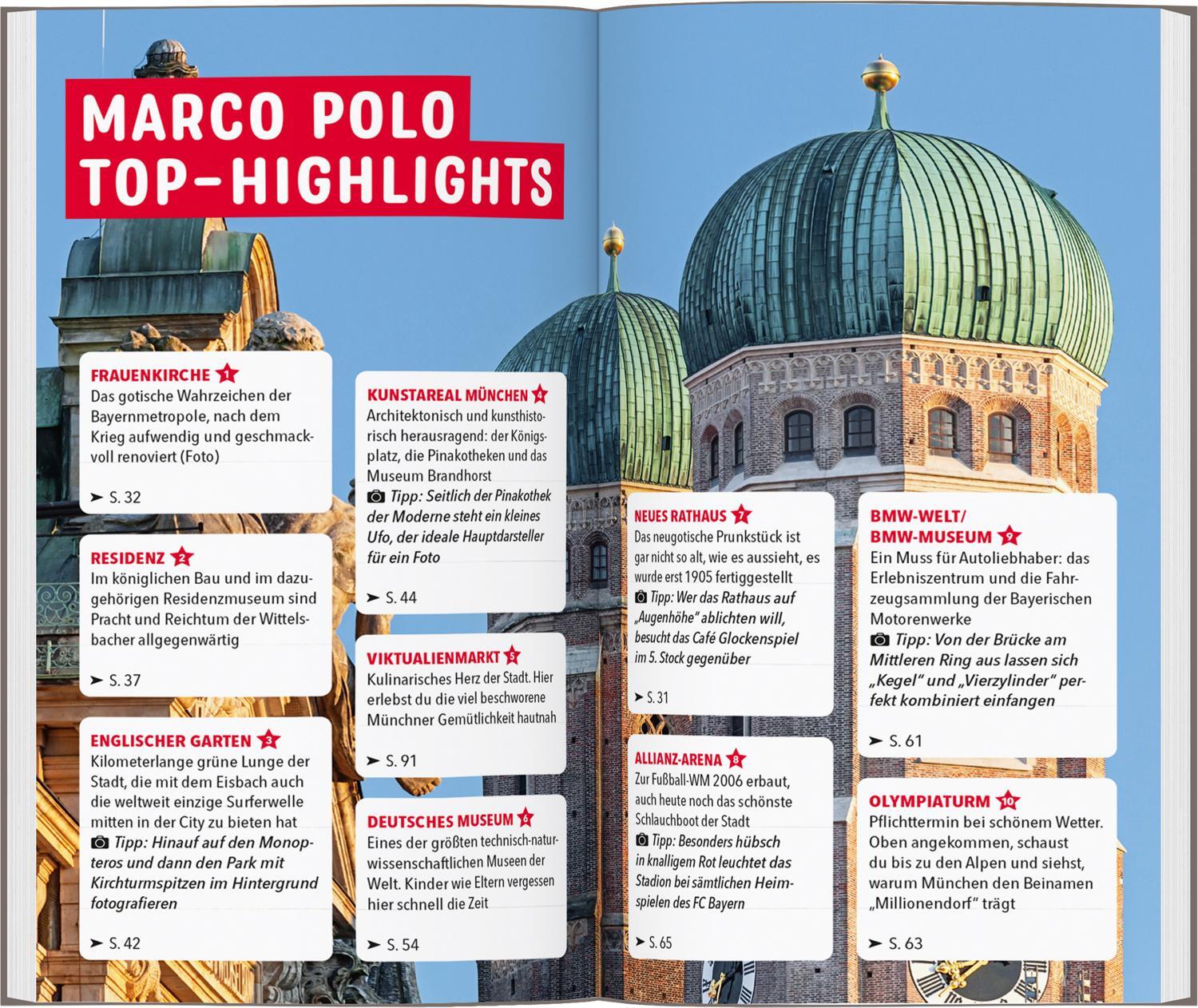 Bild: 9783829731034 | MARCO POLO Reiseführer München | Amadeus Danesitz (u. a.) | Buch