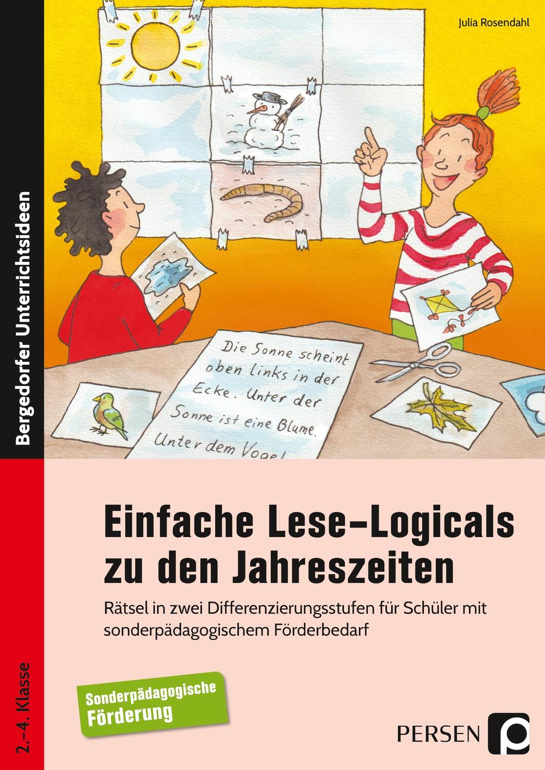Cover: 9783403204145 | Einfache Lese-Logicals zu den Jahreszeiten | Julia Rosendahl | Buch